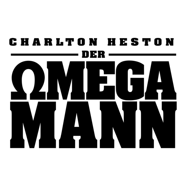 Der Omega Mann Logo PNG Vector