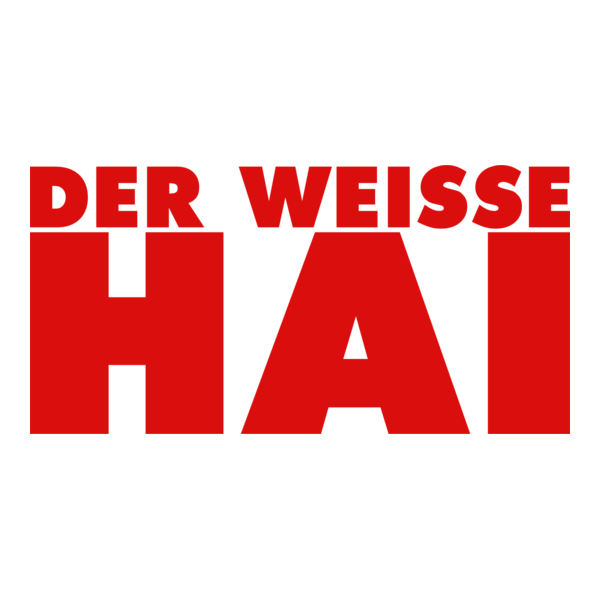 Der Weisse Hai Logo PNG Vector