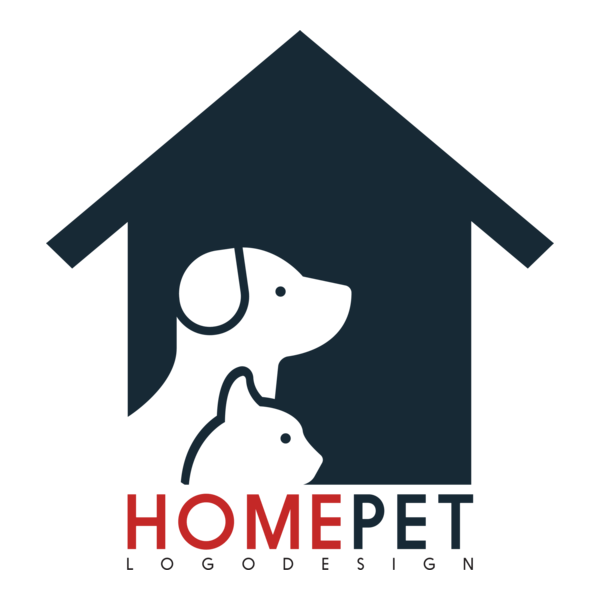 Dog House Logo PNG Vector