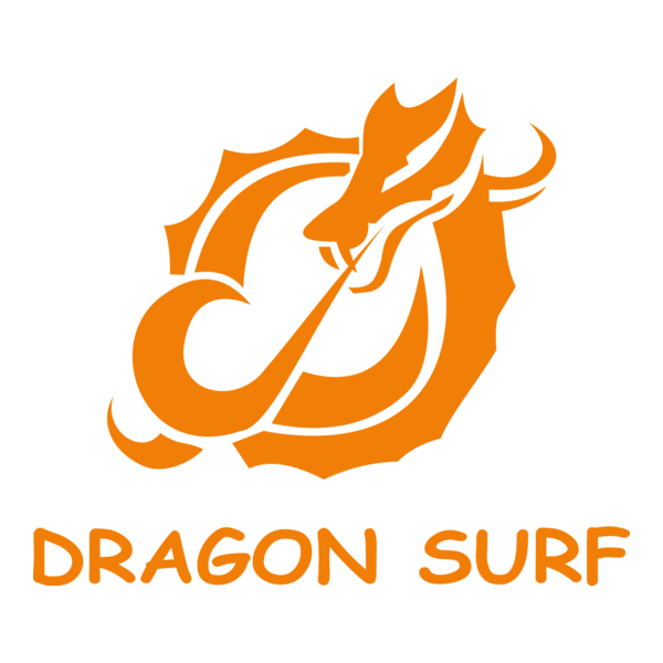 Dragon Surf Logo PNG Vector