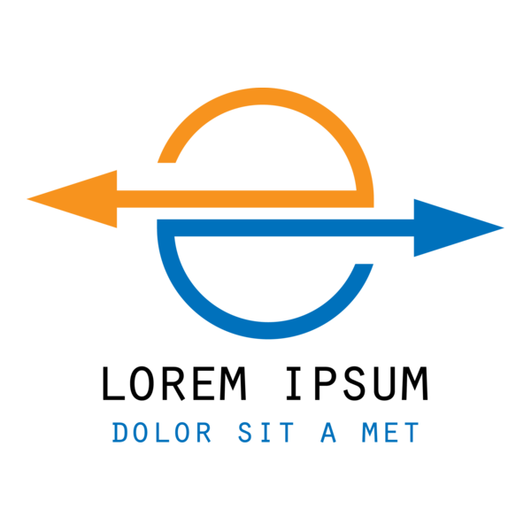 E Letter Logo PNG Vector