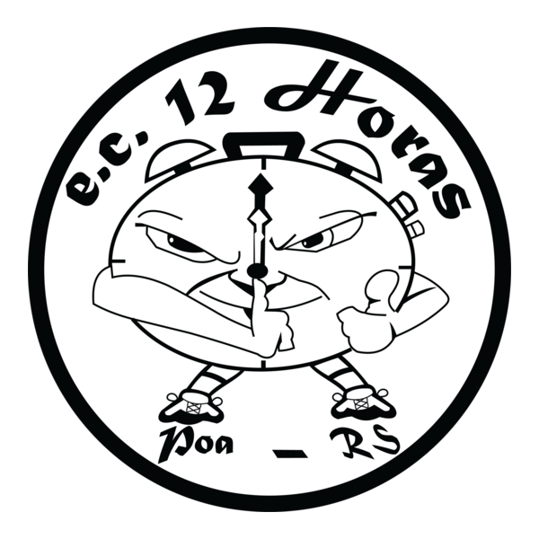 EC 12 Horas Logo PNG Vector