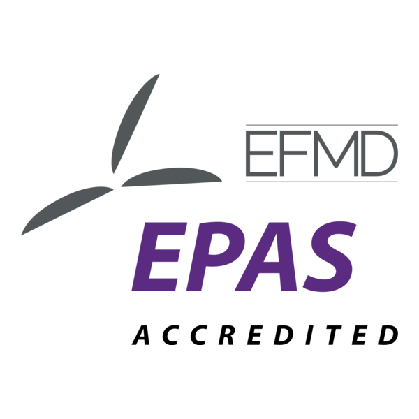 EFMD EPAS Accredited Logo PNG Vector
