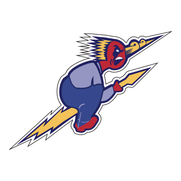 Elkhart Central High School Blue Blazers Logo PNG Vector