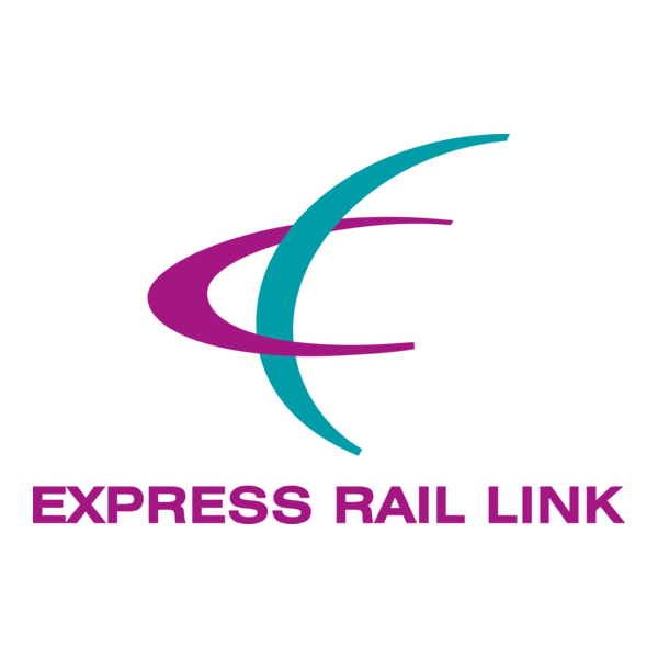 Express Rail Link Logo PNG Vector
