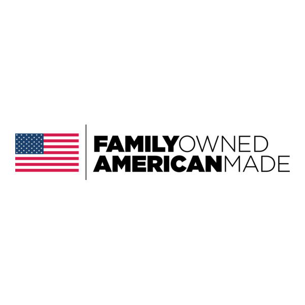 Family Owned American Made Logo PNG Vector
