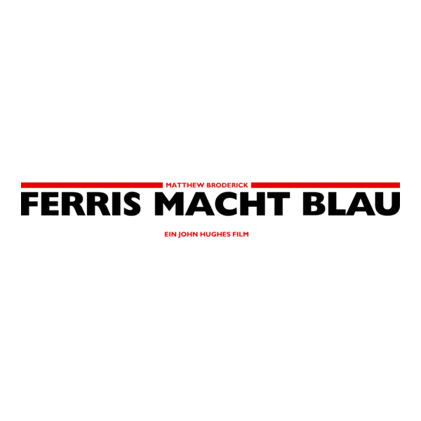 Ferris macht blau Logo PNG Vector