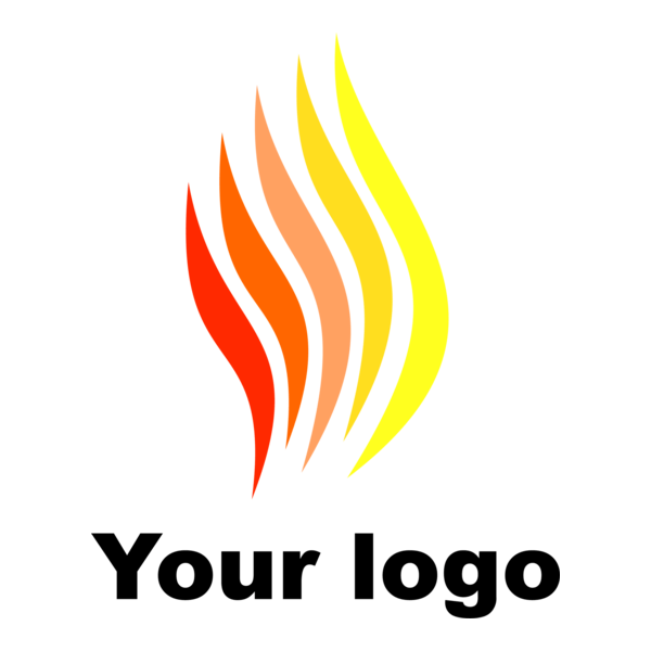 Flame Logo PNG Vector