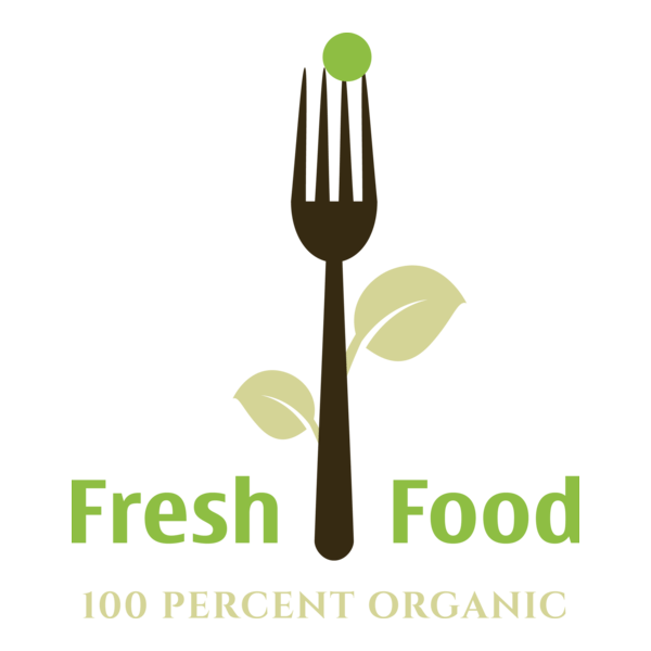 Fresh Food Logo PNG Vector
