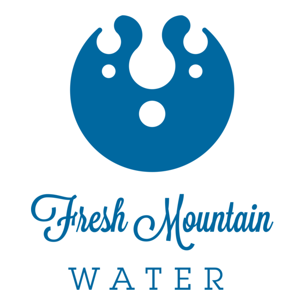 Fresh Mountain Water Logo PNG Vector