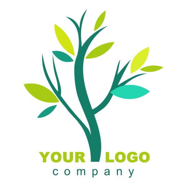 Greeen Tree Logo PNG Vector