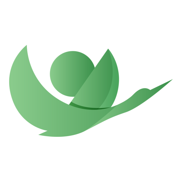 Green Bird Logo PNG Vector