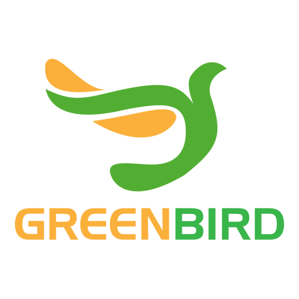 Green Bird Logo PNG Vector