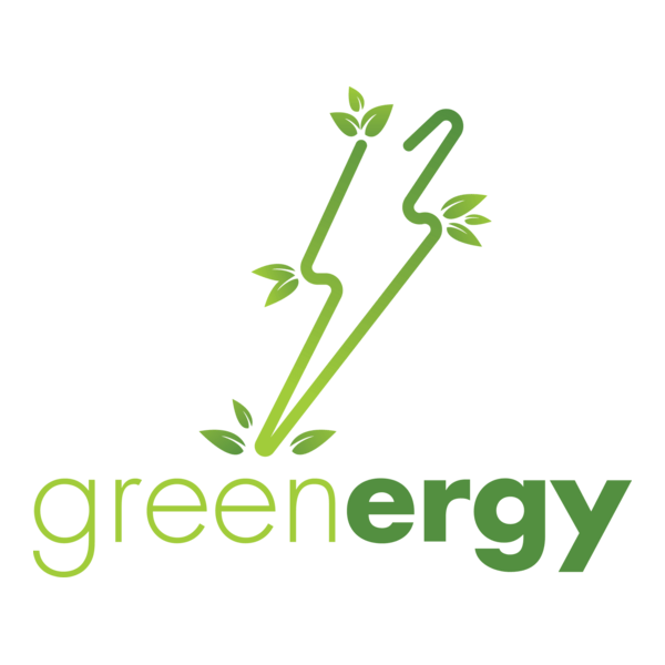 Green Energy Logo PNG Vector