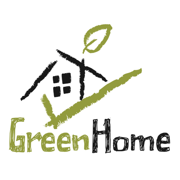 Green Home Logo PNG Vector