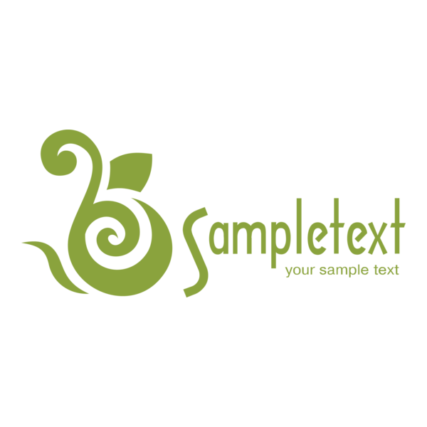 Green Shape Logo PNG Vector