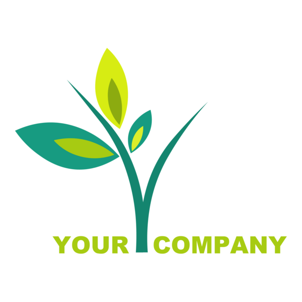 Green Tree Logo PNG Vector