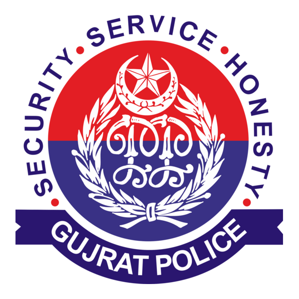 Gujarat Police Logo PNG Vector