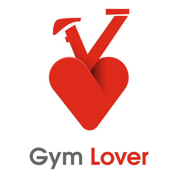 GYM Lover Logo PNG Vector