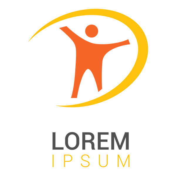 Happy Human Logo PNG Vector