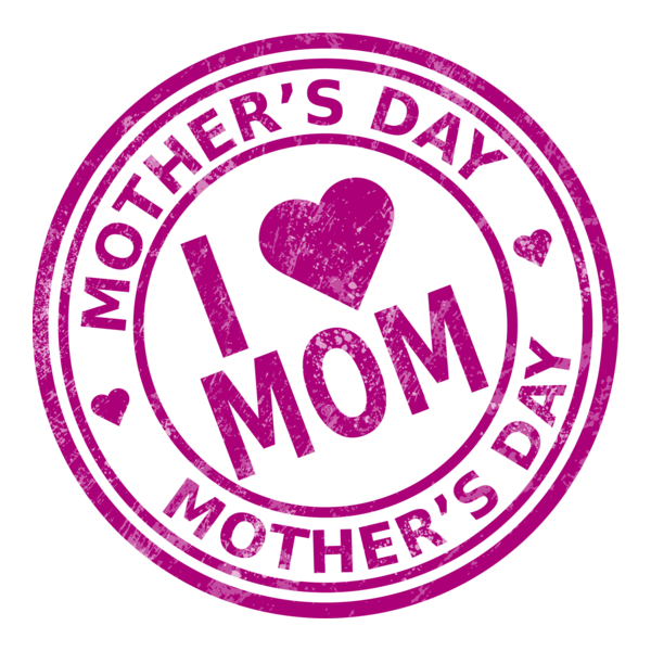 Happy Mother's Day Logo PNG Vector