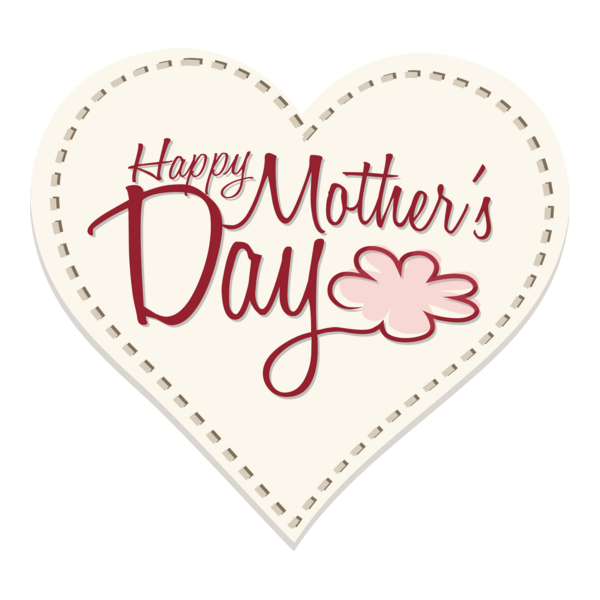 Happy Mother's Day Logo PNG Vector