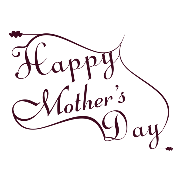 Happy Mother's Day Logo PNG Vector
