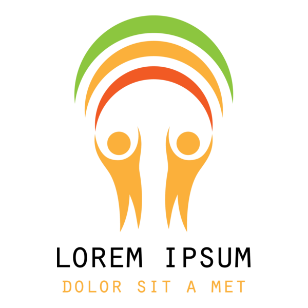 Happy People Logo PNG Vector