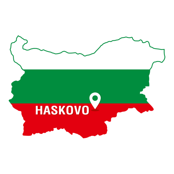 Haskovo on map Logo PNG Vector