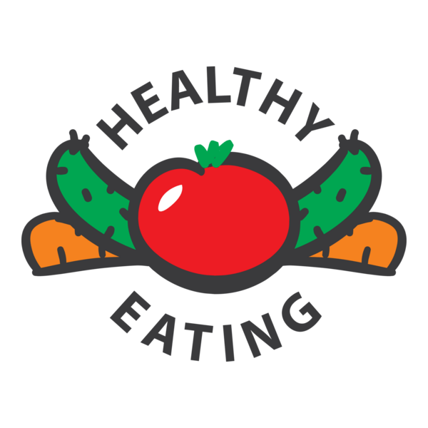 Healthy Eating Logo PNG Vector