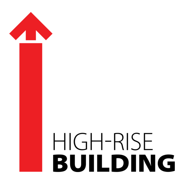 High-Rise Building Logo PNG Vector