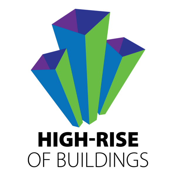 HIGH-RISE OF BUILDINGS Logo PNG Vector