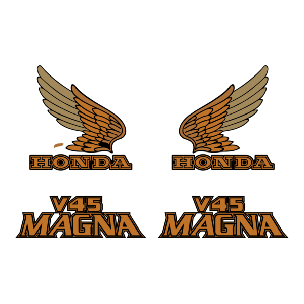 Honda V45 Magna Logo PNG Vector