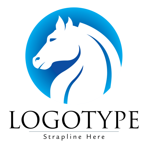 Horse Logo PNG Vector