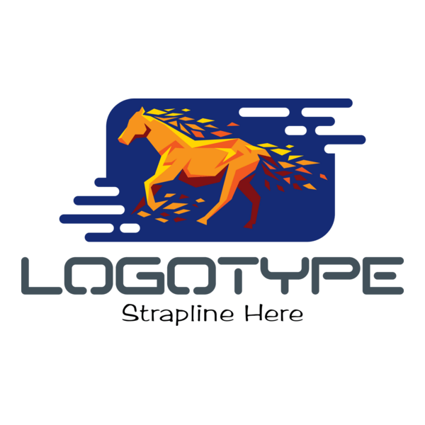 Horse Logo PNG Vector