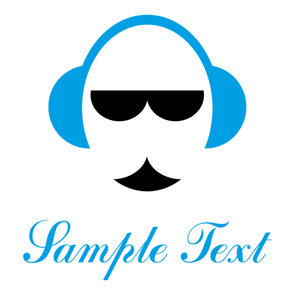 Human Face Logo PNG Vector