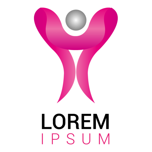 Human Silhouette Logo PNG Vector