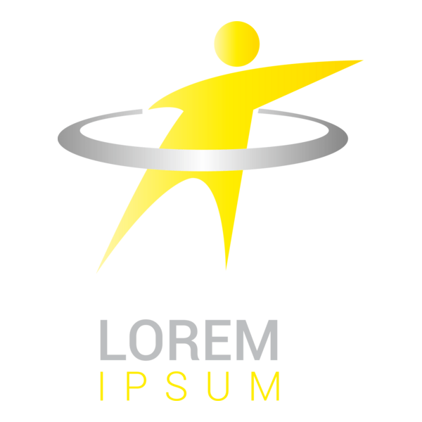 Human Silhouette Logo PNG Vector