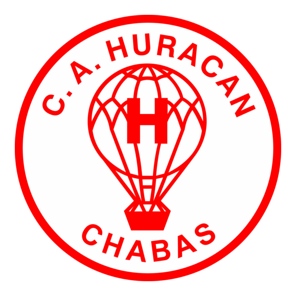 Huracán de Chabas Santa Fé Logo PNG Vector