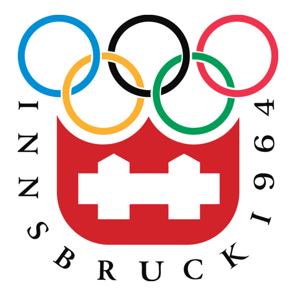 Innsbruck 1964, IX Winter Olympic Games Logo PNG Vector