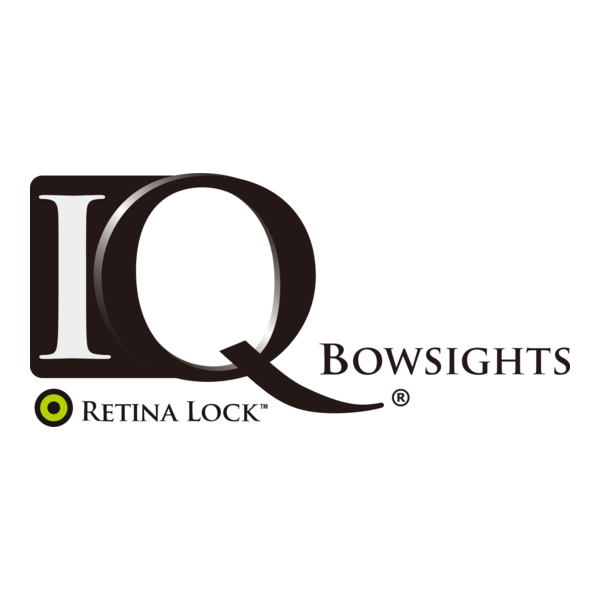 IQ Bowsights Retina Lock Logo PNG Vector