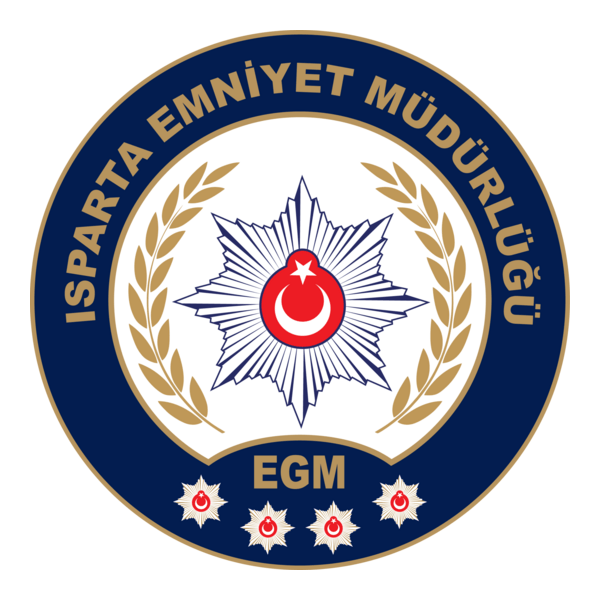 Isparta Emniyet Müdürlüğü Logo PNG Vector