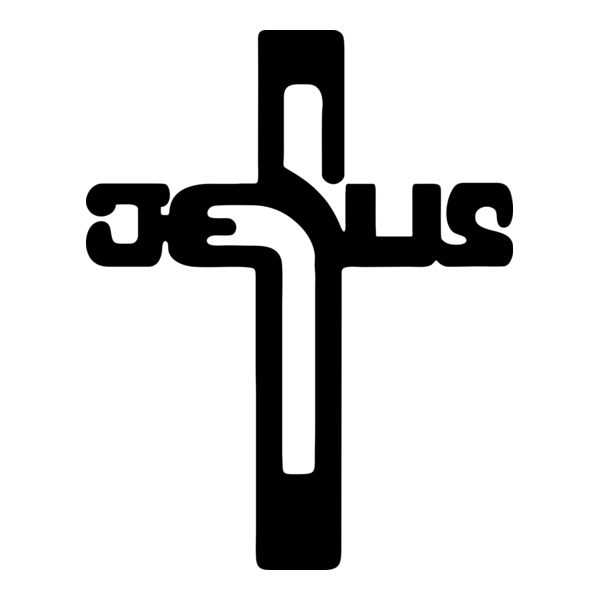 Jesus Cross Logo PNG Vector