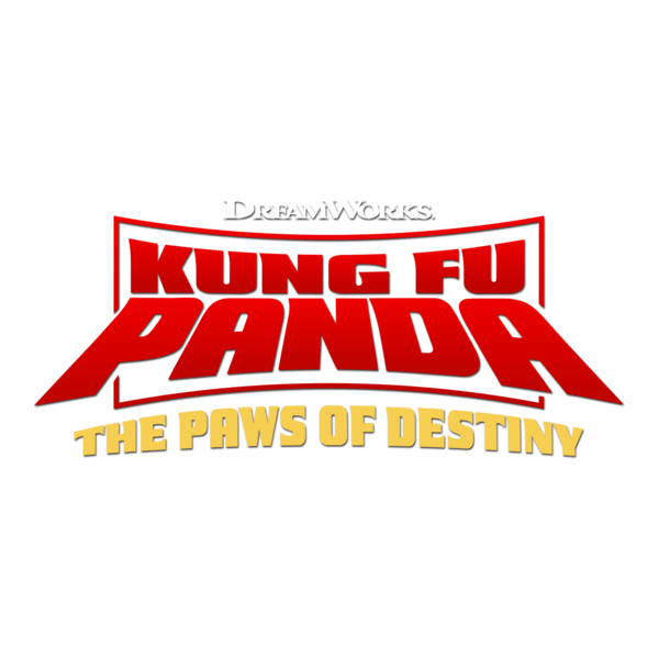 Kung Fu Panda The Paws Of Destiny Logo PNG Vector