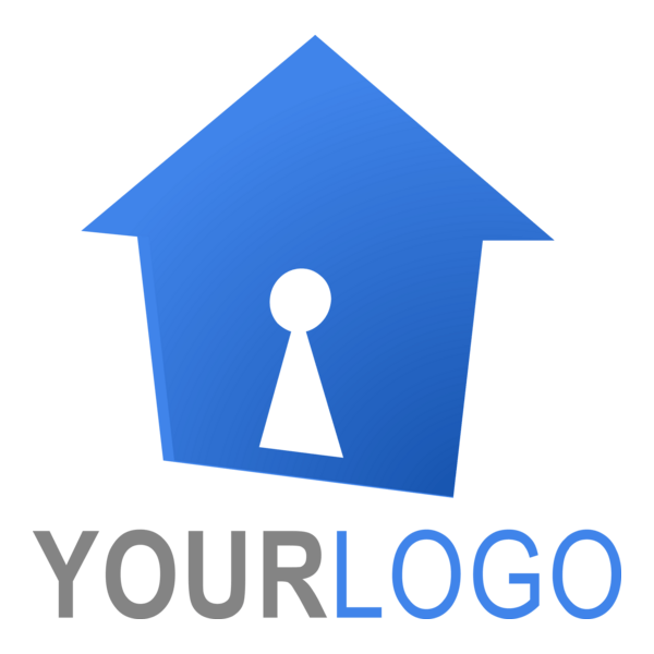 Lock House Logo PNG Vector