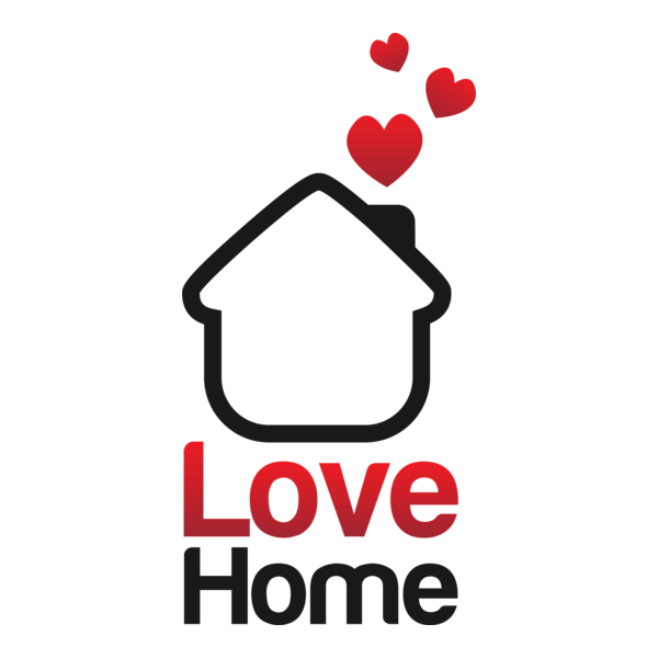 Love Home Logo PNG Vector