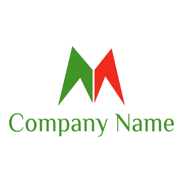 M Letter Logo PNG Vector