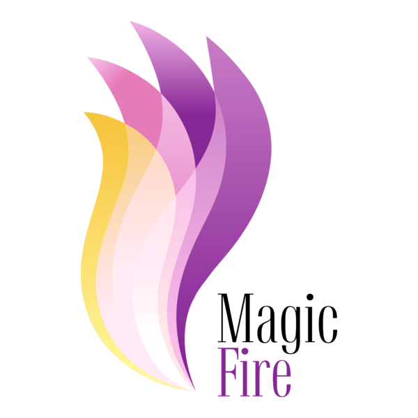 Magic Fire Logo PNG Vector