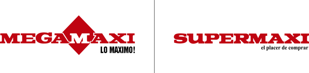 Megamaxi & Supermaxi Logo PNG Vector