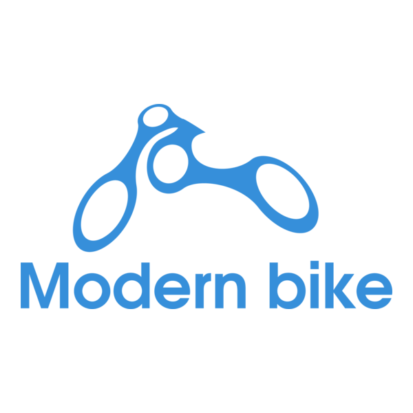 Modern Bike Logo PNG Vector